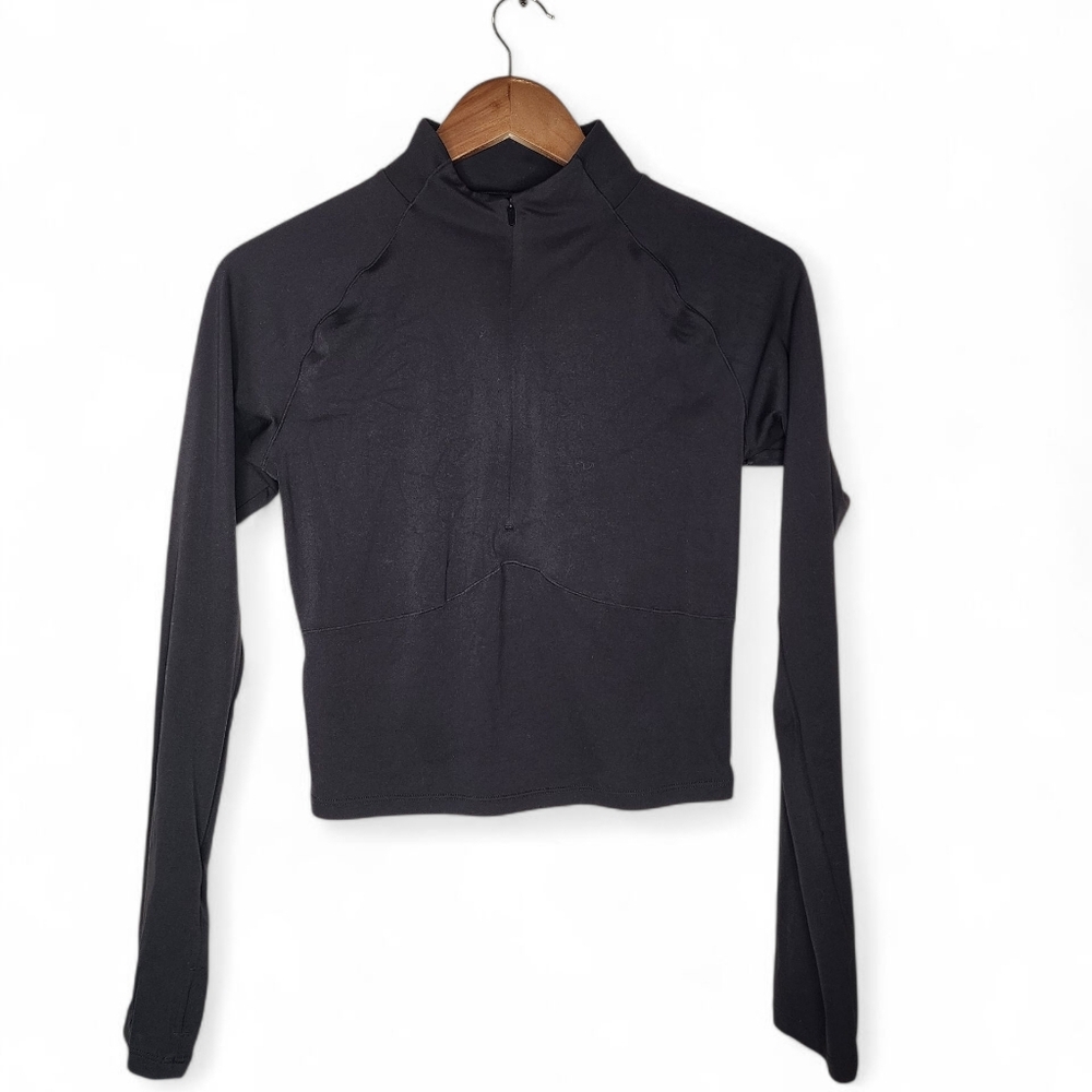 VARLEY Helena Mid Layer Top in Black Size L - Picture 2 of 7